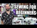 How to use a sewing machine: Brother SE-400 - Part 1 (Standard Sewing)