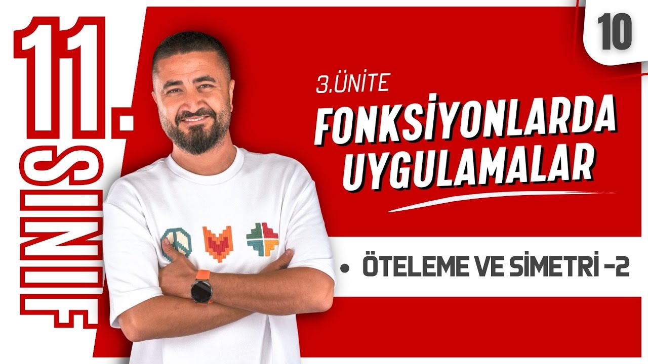 Fonksiyon Grafiklerinde Öteleme ve Simetri Mantığı 2 | 11. Sınıf Matematik (MatBook)