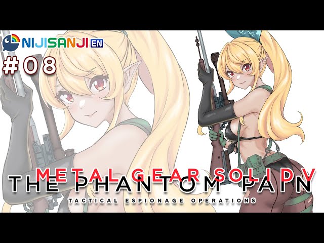 【METAL GEAR SOLID V: THE PHANTOM PAIN #08 】i want to shower w/ quiet【NIJISANJI EN | Pomu Rainpuff】のサムネイル