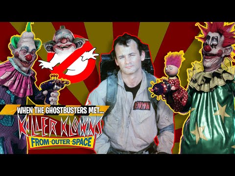 That time the Ghostbusters met Killer Klowns from Outerspace