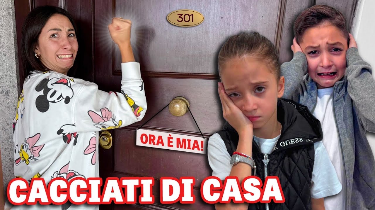 CACCIATI DI CASA! MAMMAGIULIA E FIGLIACHIARA NON POSSO PIU' ENTRARE! AIUTO!