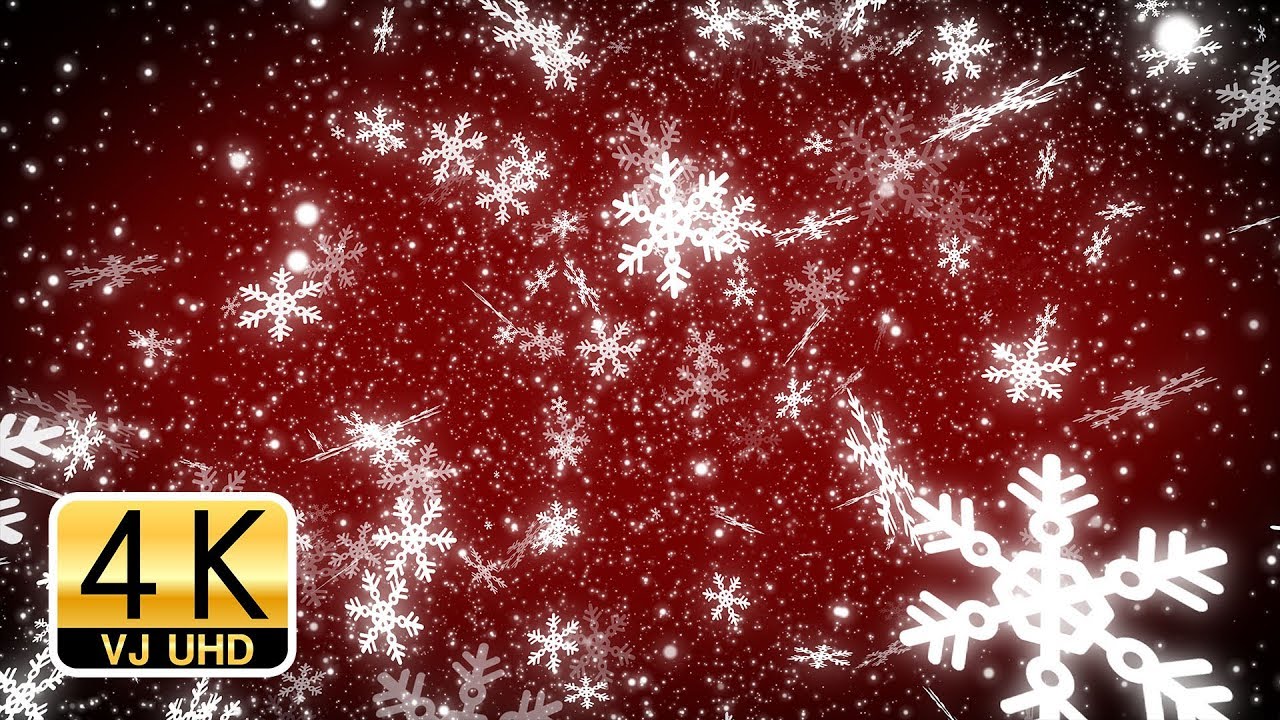 Vj Free 4k Uhd 冬 雪 クリスマス動画素材 フリー 無料 Vj素材 Motion Graphics Background 0054 Youtube