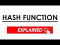 What is a hash function  simple explanation