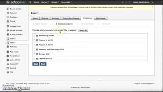 Schoology: Exporting Grades for Your SIS Data Reporting