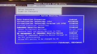 Enable Virtualization Technology VTx windows 7 HP Z230