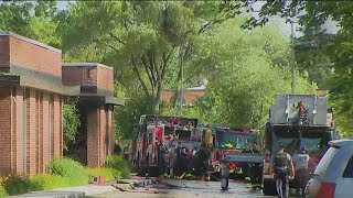 Large response from CFD to put out fire on Northwest Side