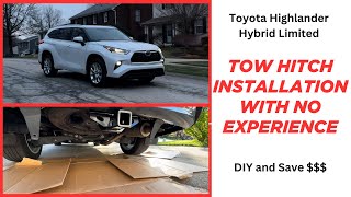 Toyota Highlander 20202024 Tow Hitch Installation For Beginners! Curt Tow Hitch.
