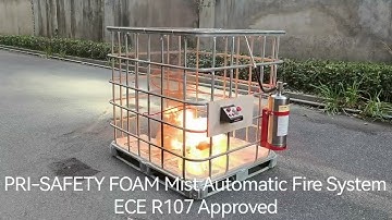 PRI SAFETY FOAM Water Mist Automatic Fire System
