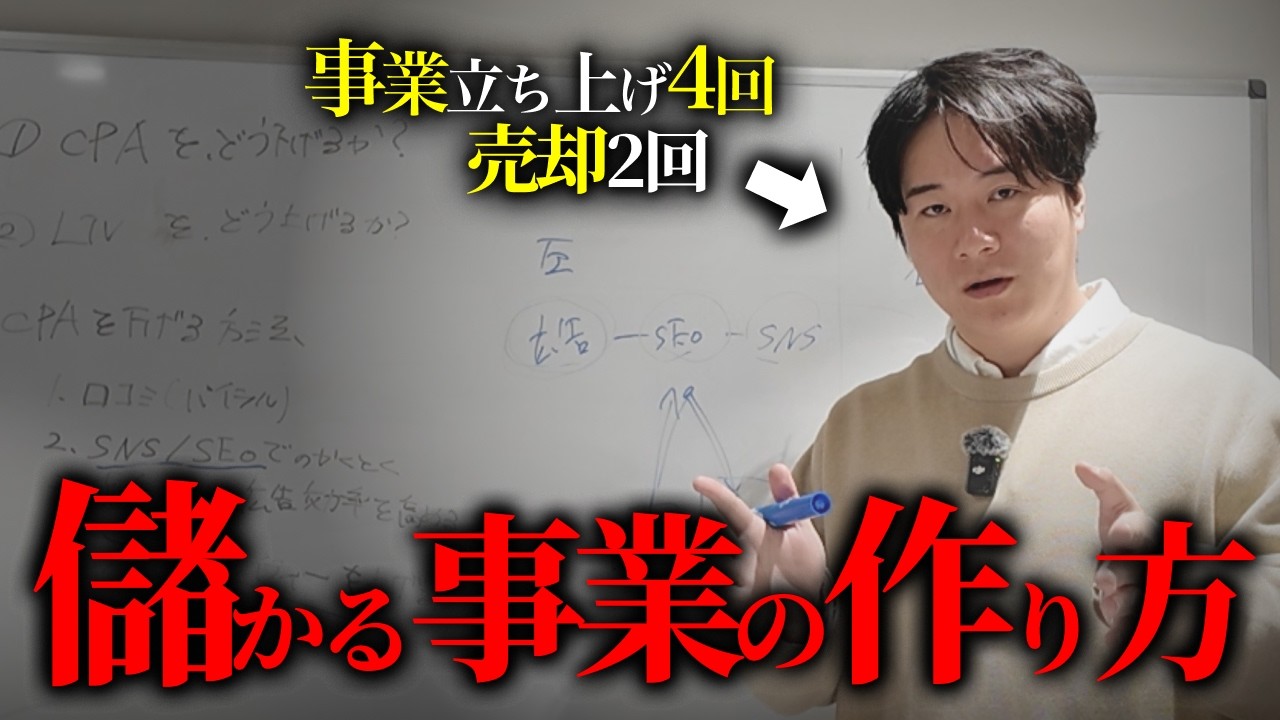 We asked a serial entrepreneur how to generate 100 million yen in