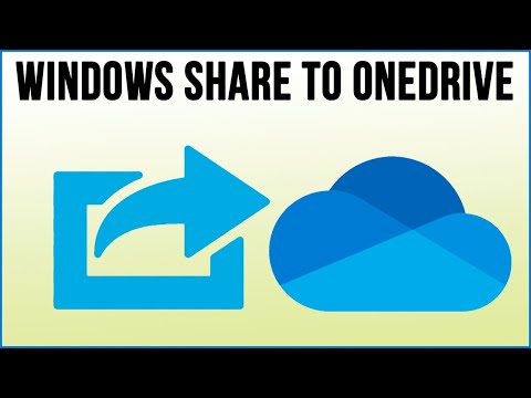 The Windows Share to OneDrive Feature - **Updated**