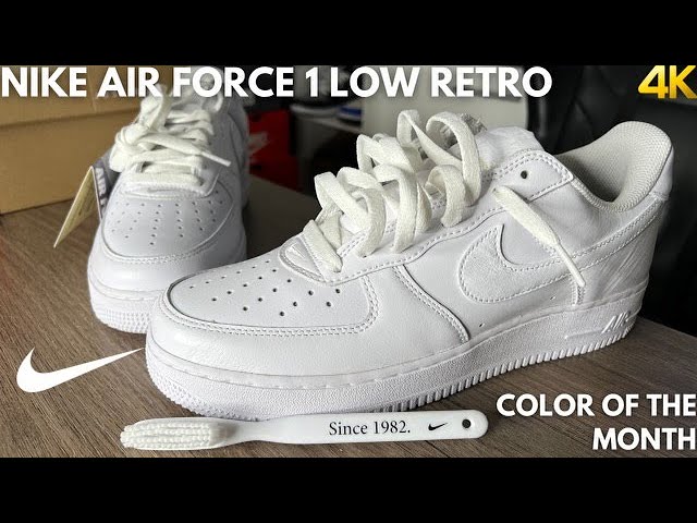 Footwear Nike Air Force 1 Color of the Month 'White University Red'  (FN5924-101)