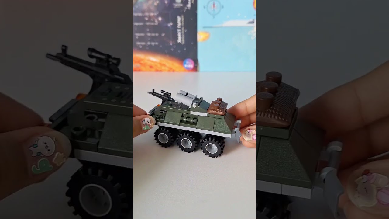  Combat Zones 8 In 1 Collect All Models And Build The Ultimate QM 09 Amphibious Panzer