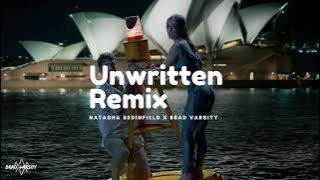 Natasha Bedingfield - 'Unwritten'  (Remix) (ft. Brad Varsity)