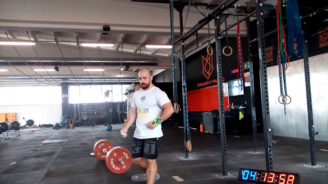 Matteo Moretto - Fall Series 2016 - Wod 2 Scaled