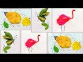 Easy leaf art craft idea 💡🤩🌿 | leaf craft idea |  leaf art and craft | Animal leaf craft easy ideas 