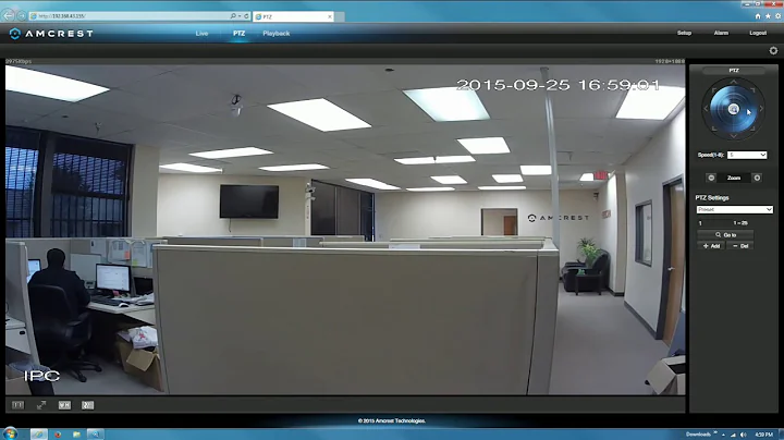 Amcrest IP Cameras - Desktop/Laptop Access Setup