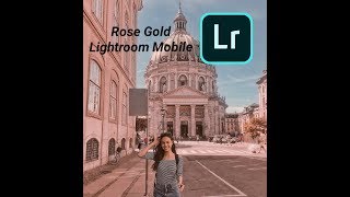 Cara Edit ROSE GOLD di Lightroom Mobile - Lightroom Mobile tutorial screenshot 4