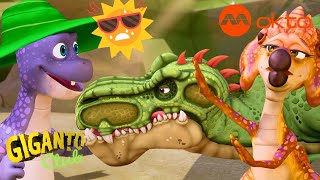 Beach Fun Dino Badge Adventure Giganto Club Sg S3E23