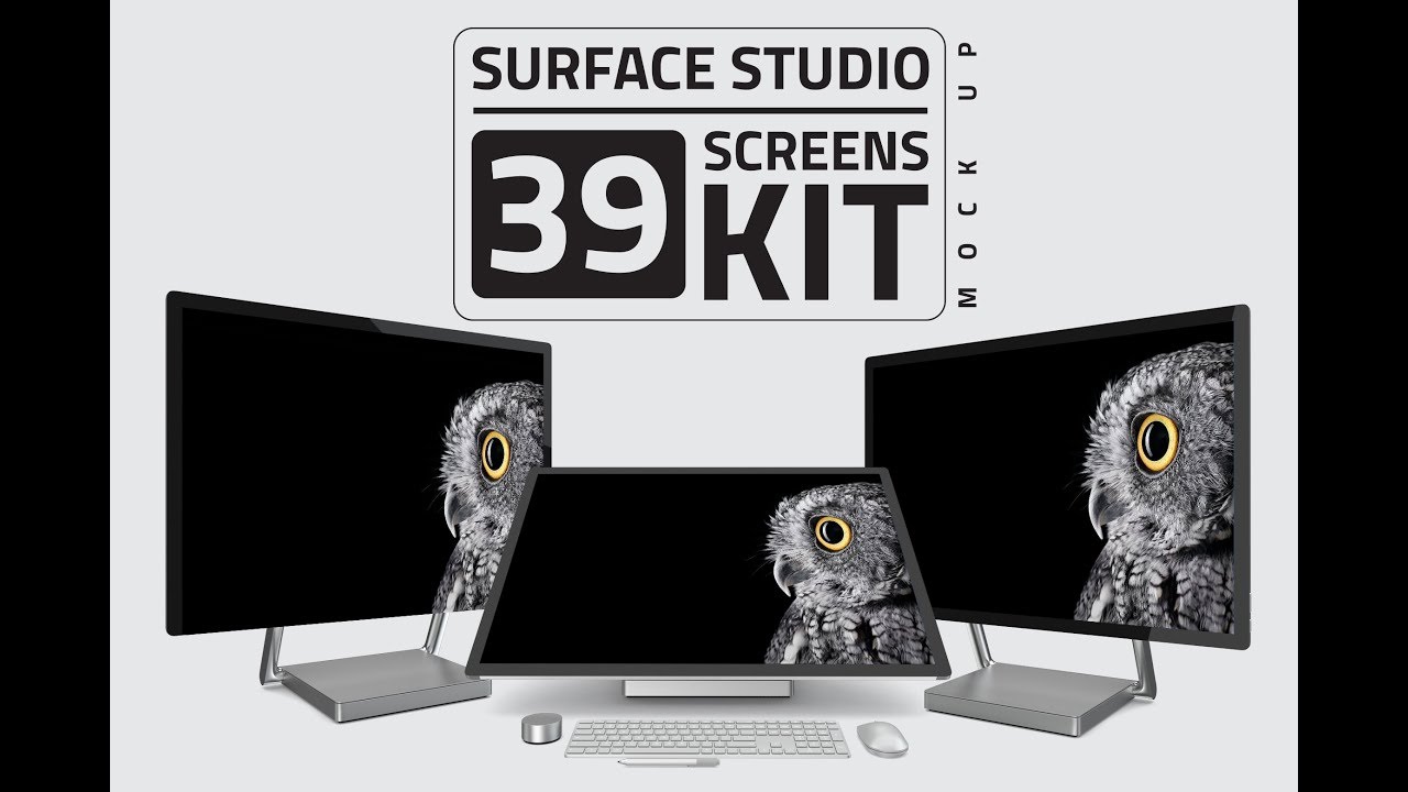 Download Surface Studio Kit Mockup Youtube