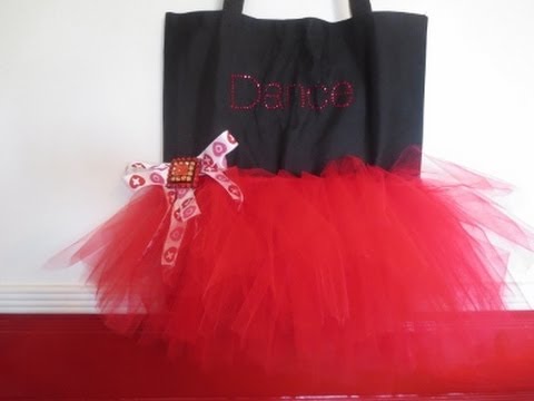 Making A Tutu Dance Bag Making A Tutu Dance Bag