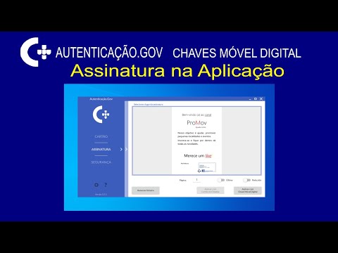 Assinatura digital com o cartão de cidadão