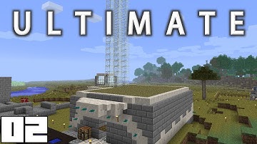 Minecraft Mods FTB Ultimate - SKELETON SPAWNER !!! [E02] (HermitCraft Modded Server)