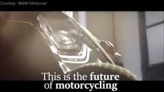 bmw future bike concept video the future is here ces 2017