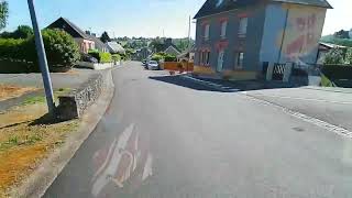 Driving From 22160 La Croix Tasset To 22160 Callac, Côtes Darmor Brittany France 5Th July 2026