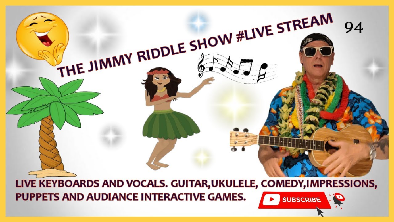 The Jimmy Riddle show Live Stream. show 94 livestream YouTube