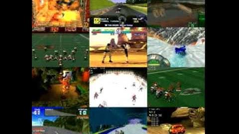 Playstation Interactive CD Sampler Volume 3 Menu