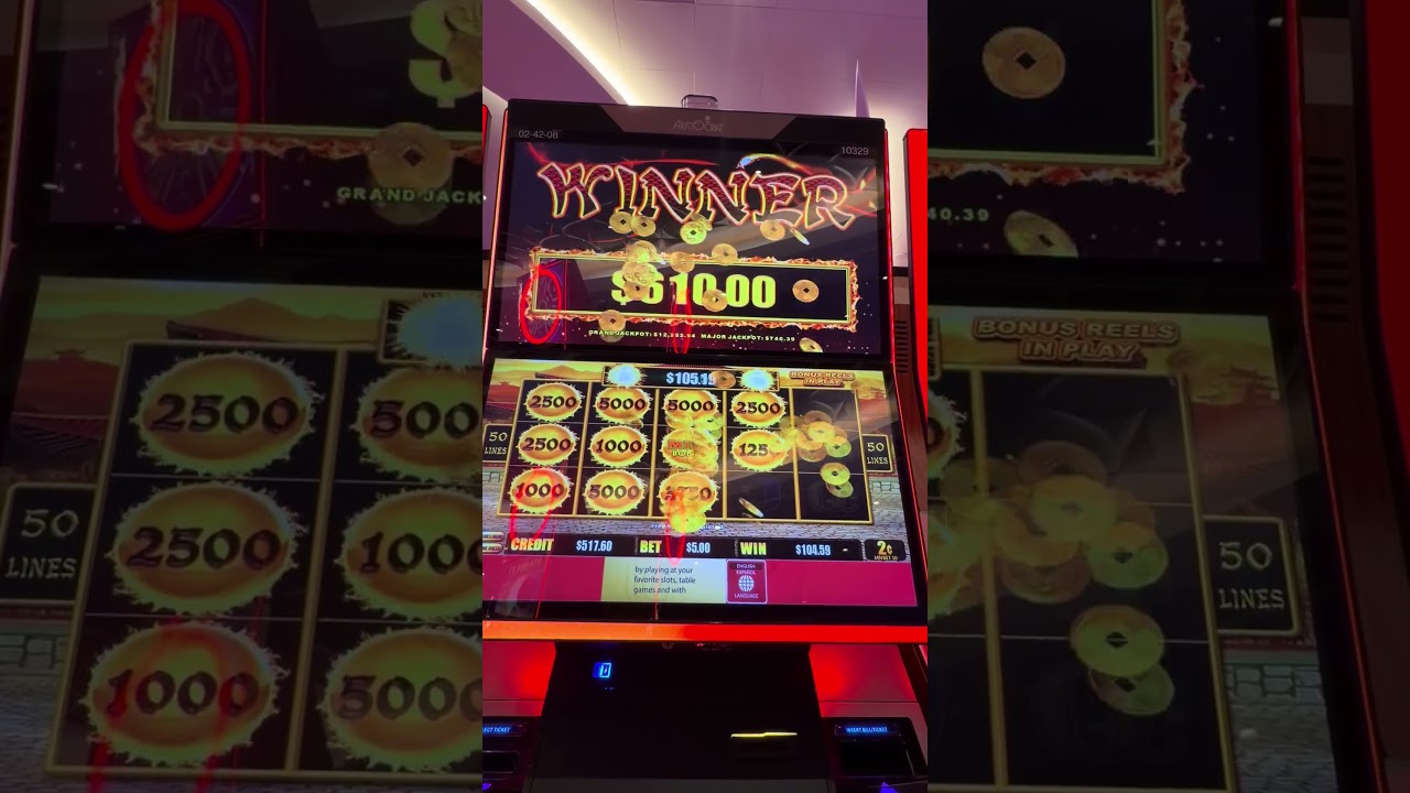 Big win on coins bonos 5.00 bet den 0.2 cts at hard rock casino.