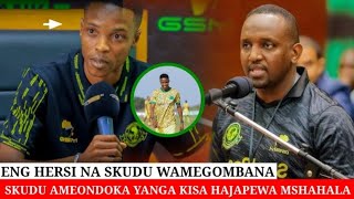 SIRI IMEVUJA SKUDU AMEONDOKA YANGA ENG HERSI NA UONGOZI WA YANGA WAMEMKUFUZA,SKUDU ANAIDAI YANGA