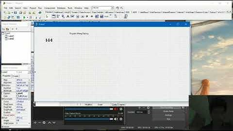 Membuat program hitung dengan menggabungkan 2 form dalam 21 project