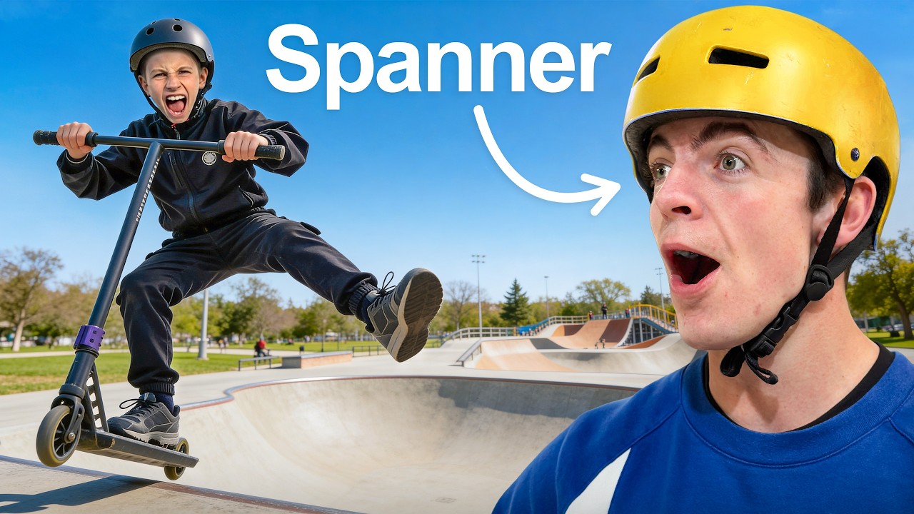 I VISITED EUROPE'S BIGGEST SKATE PARK! FT SPANNER!!
