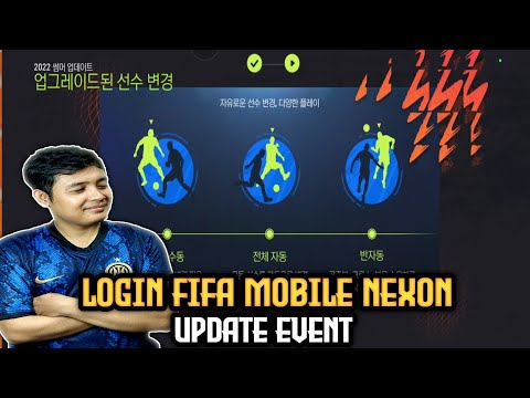 UPDATE EVENT dan LOGIN FIFA MOBILE NEXON KOREA