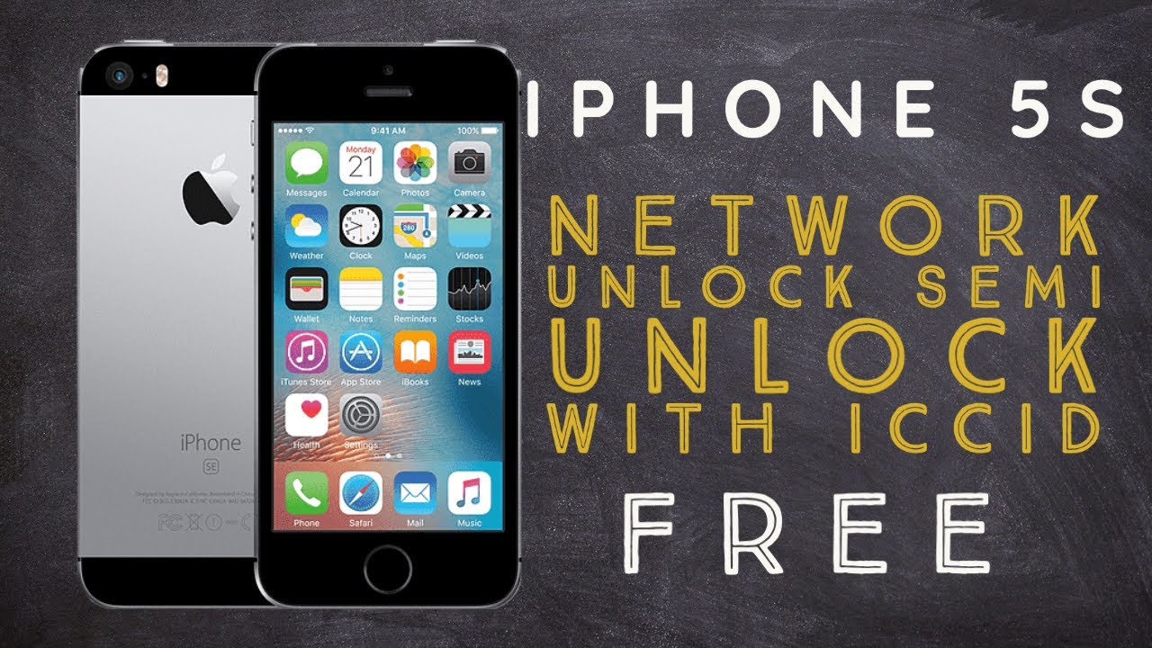 iPhone 5s Network Unlock SEMI Unlock Without GPP On IOS 12.5.1 [iccid
