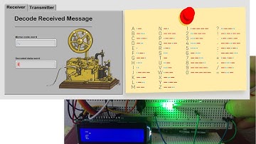 LabVIEW: "Li-Fi" Morse Code Communication