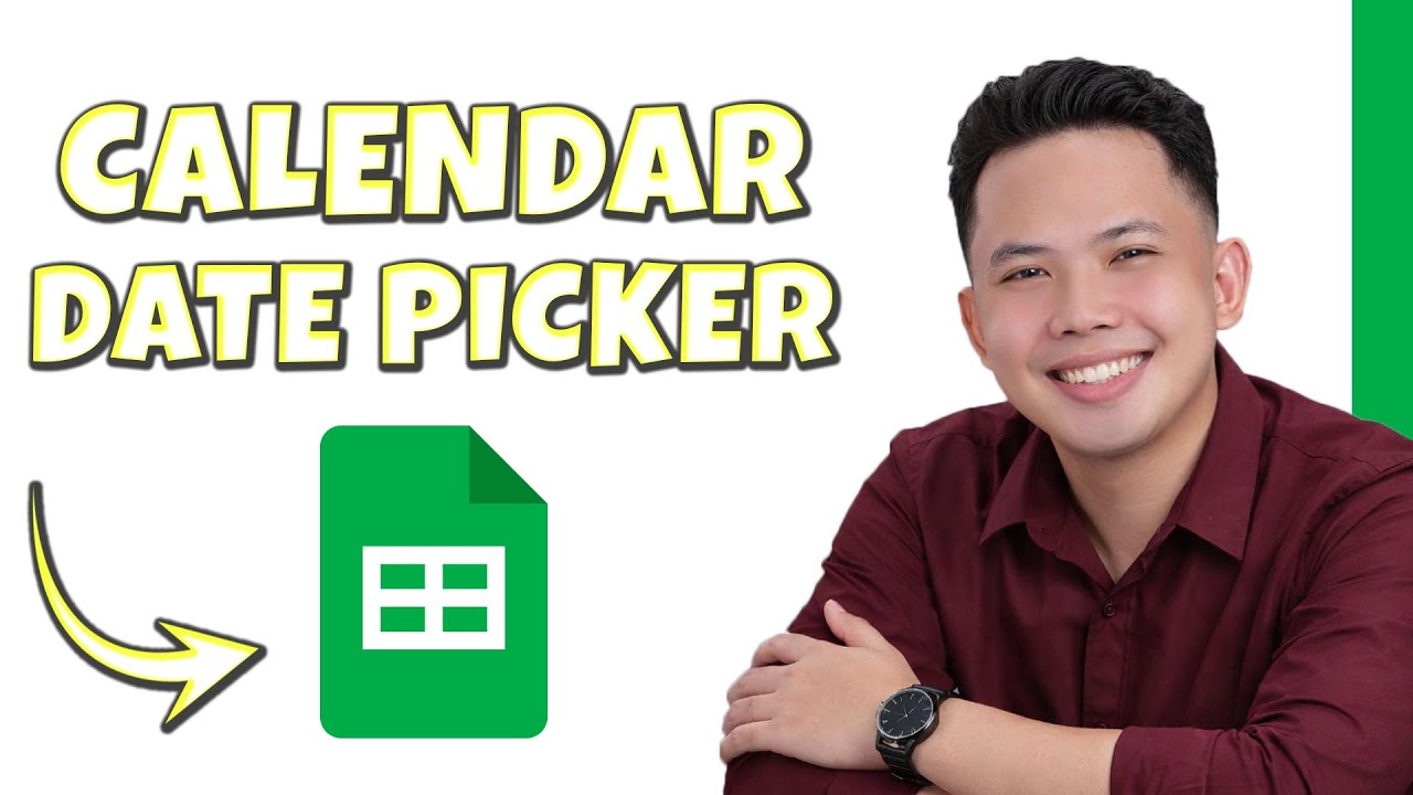 Как добавить календарь для выбора даты в Google Таблицы (самый простой способ)