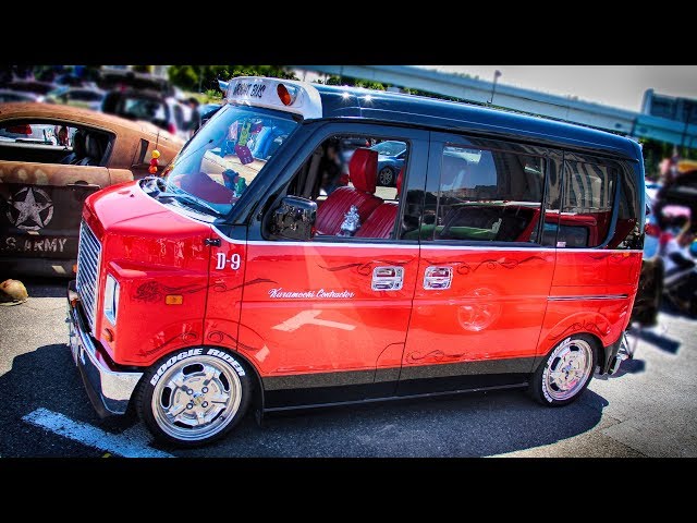 スズキ エブリイ DA64 K-Car Custom by Blow #SCN2018 - YouTube