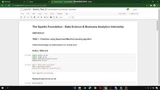 The spark Foundation, Task 1 GRIP November 2021. #tsf #gripnov21 #task1#datascience #internship