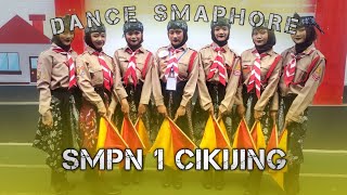 Juara 1 Dance Smaphore Scout Karnas Competition 5 || SMPN 1 CIKIJING || SMK KARYA NASIONAL KUNINGAN