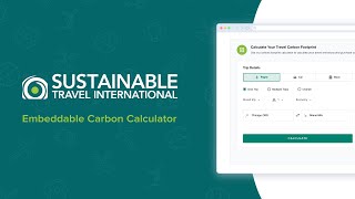 Embeddable Carbon Footprint Calculator | Sustainable Travel International
