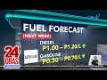 Presyo ng diesel at gasolina, posibleng bumaba sa susunod na linggo | 24 Oras Weekend