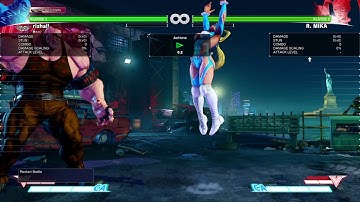 STREET FIGHTER V Abigail jump cancel throw invincibility