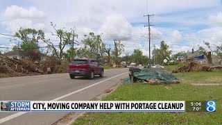 3 weeks later, Portage tornado cleanup continues