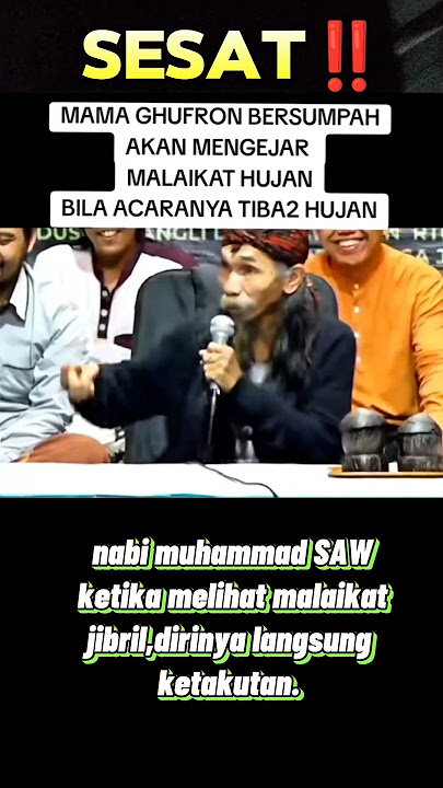 GUFRON MAU MENGEJAR MALAIKAT⁉️