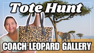 UNBOXING My FIRST Coach Gallery Tote 👜 Adding to my Leopard Collection
