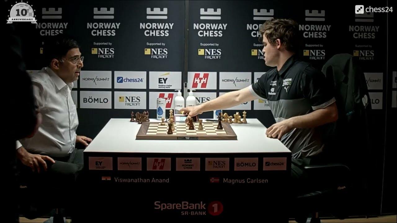 Chess24 Legends Of Chess Tournament: Viswanathan Anand Loses To Magnus  Carlsen