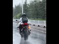 It's better if we never meet. #motorcycles #heavy rain #female riders #F800RS