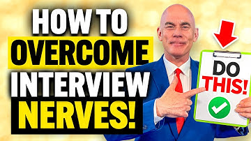 6 TIPS TO OVERCOME INTERVIEW NERVES and ANXIETY! (How to PASS your JOB INTERVIEW!)